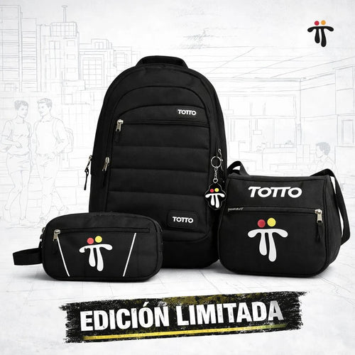 MORRAL TOTTO + GRATIS LONCHERA Y CARTUCHERA