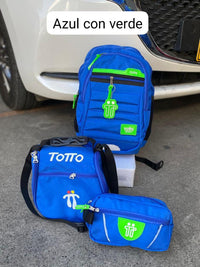 AZUL CON VERDE