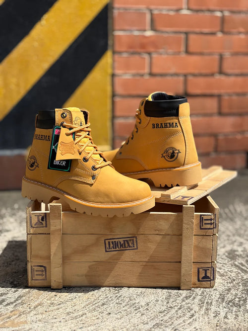 BOTA BRAHMA CLASICA CUERO ⚜️